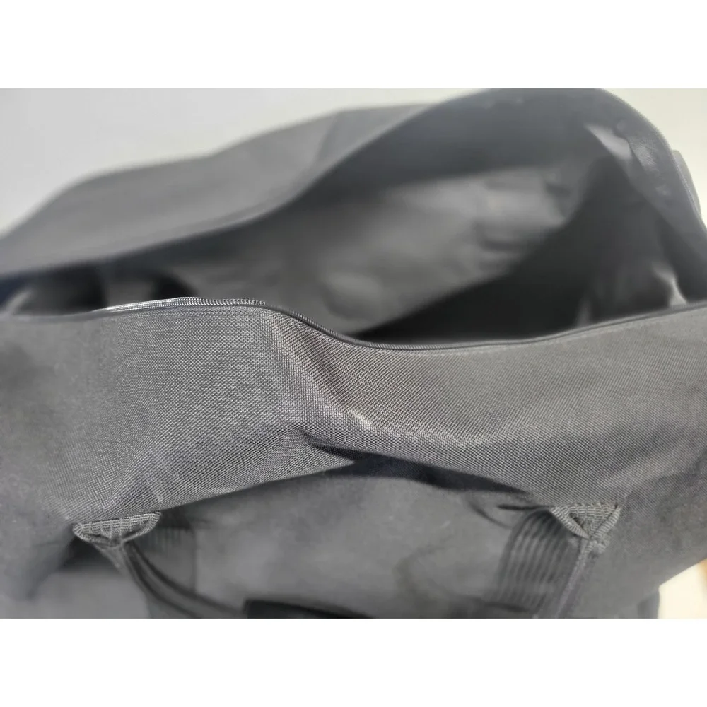 Ralph Lauren RL Black Canvas Weekender Travel Duffel gym‎ carry on Bag